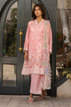 Stitched Embroidered Linen Shalwar