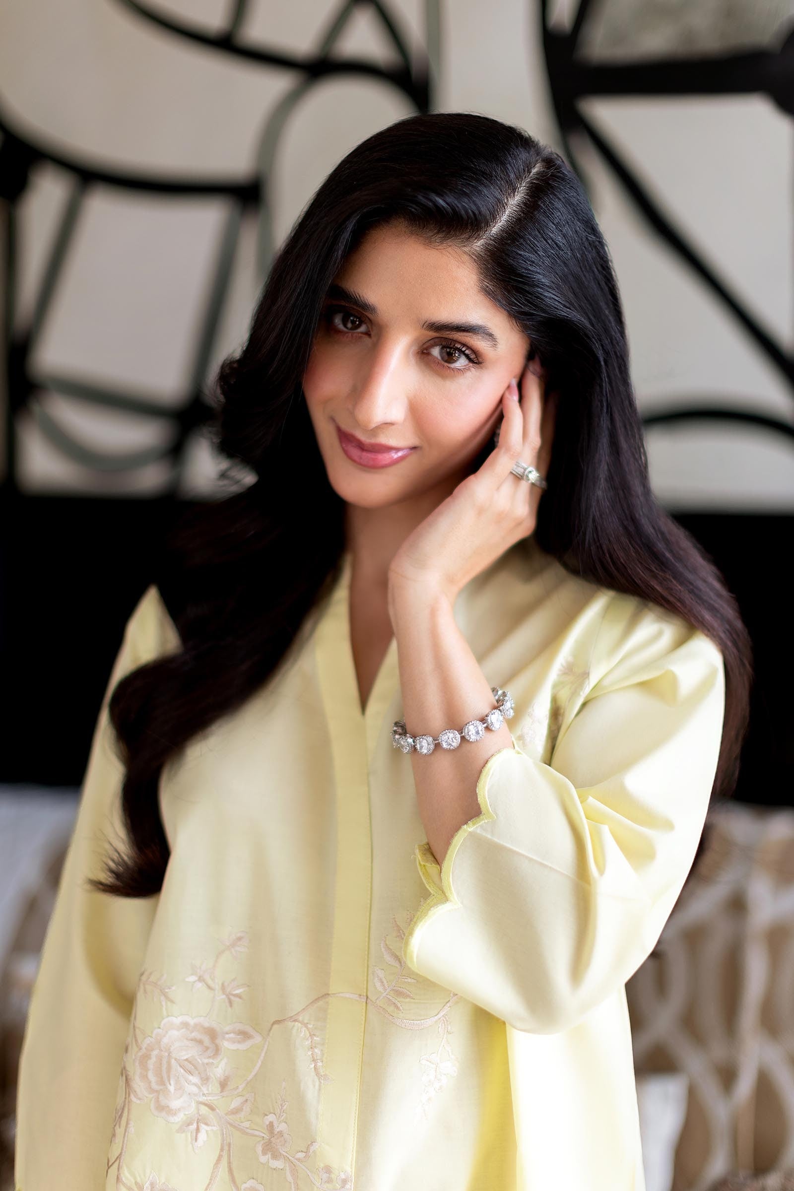 Stitched Lawn Embroidered Shirt + Shalwar