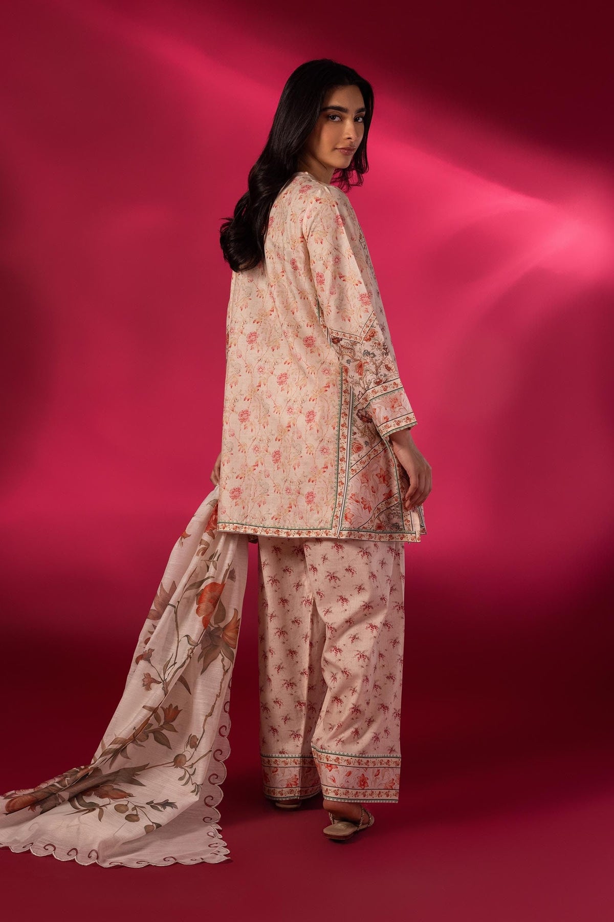 Stitched Digital Printed Monark Dupatta