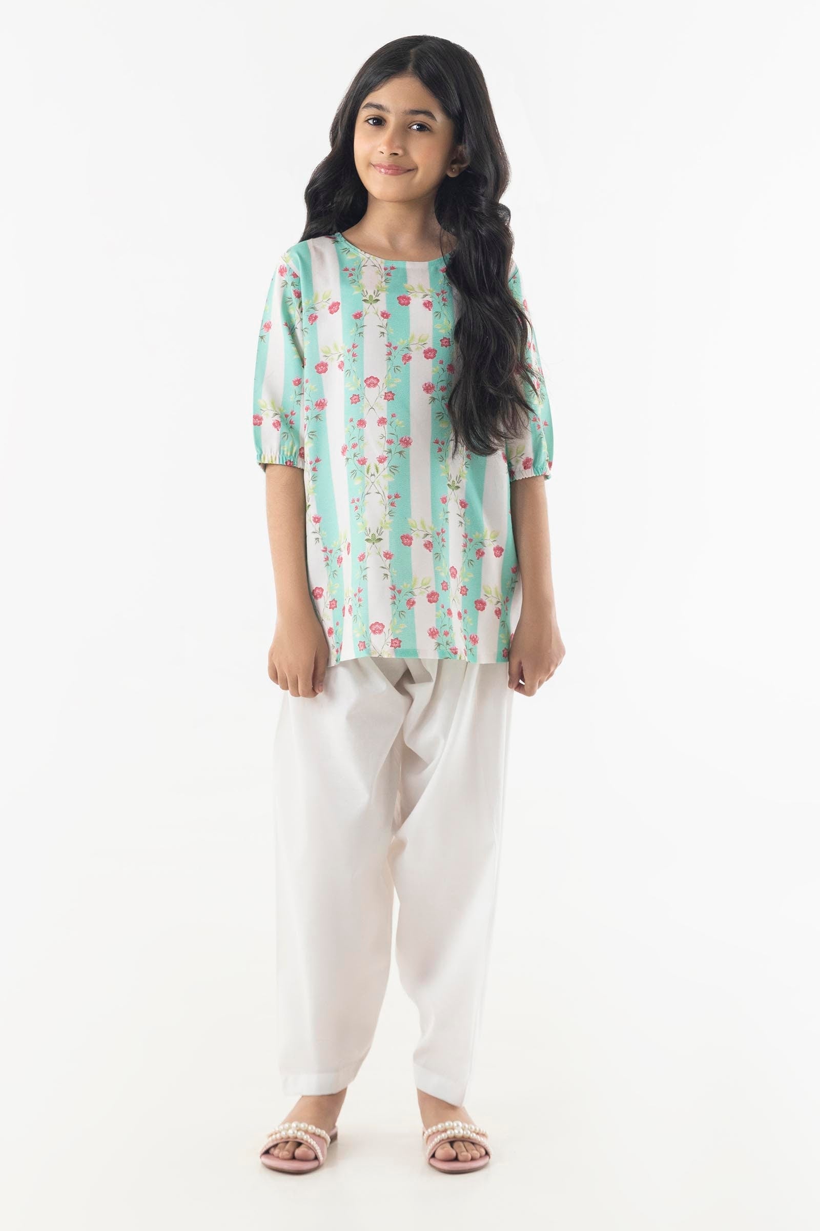 Stitched Kids Linen Shirt