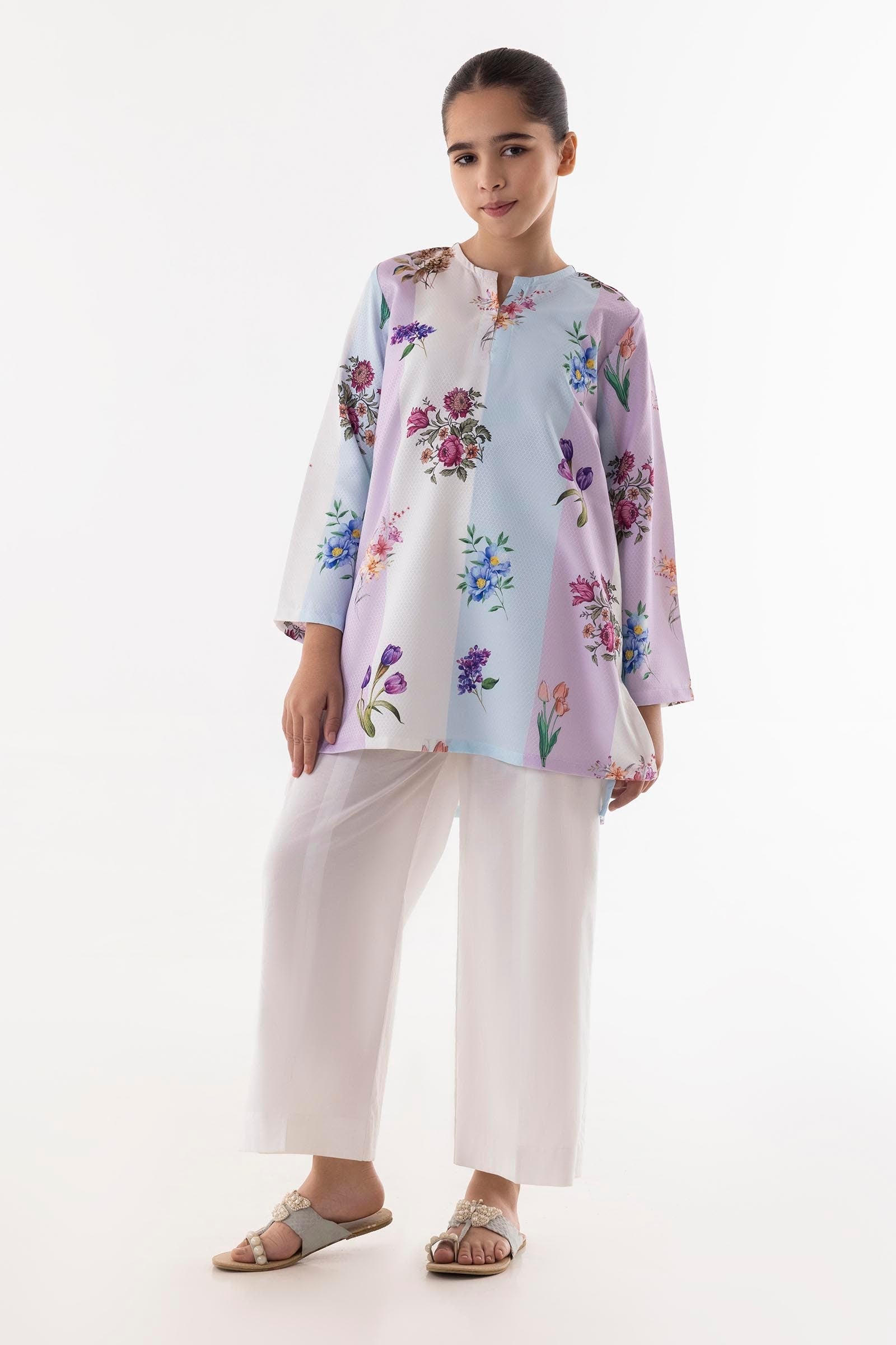 Stitched Kids Dobby Shirt