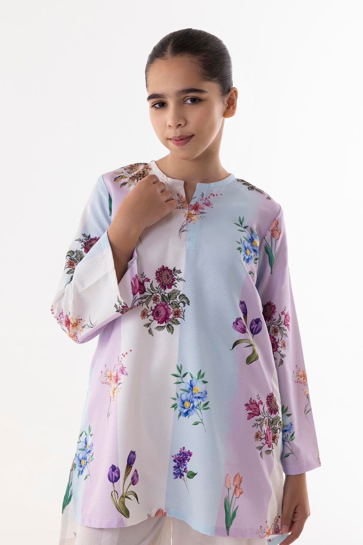 Stitched Kids Dobby Shirt