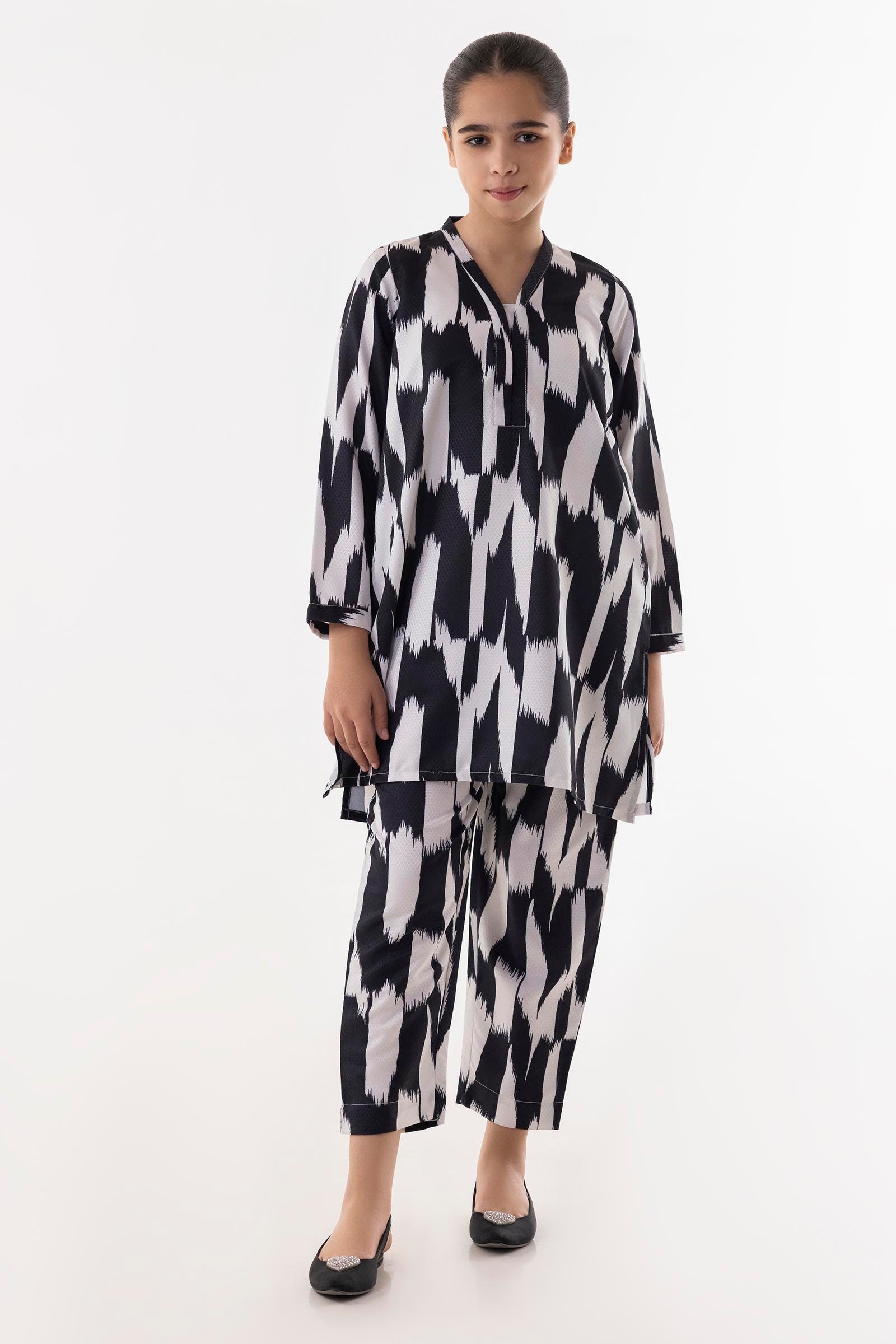 Stitched Kids Dobby Shirt + Bottom