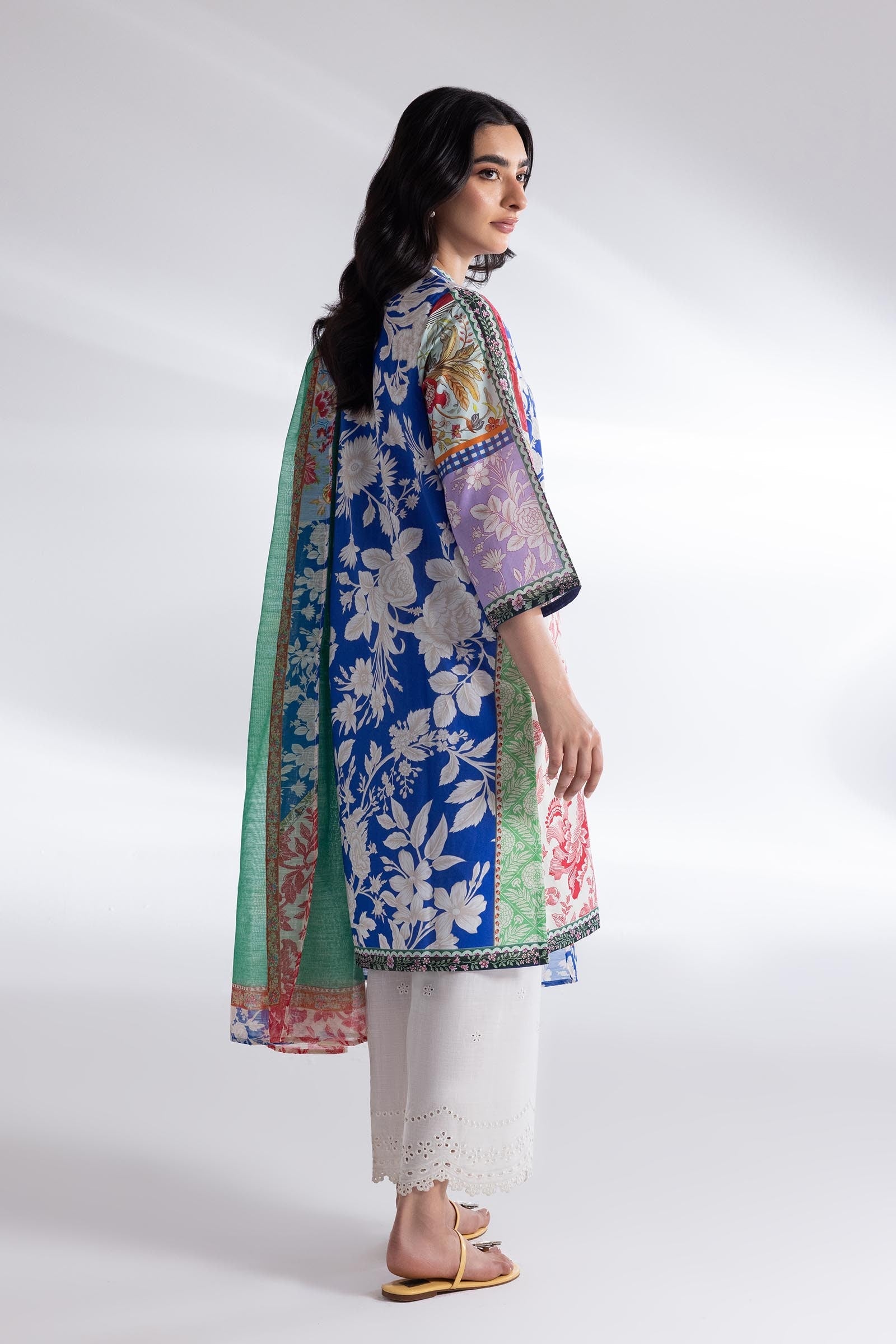 Stitched Lawn Shirt + Dupatta