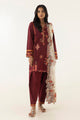 Stitched Embroidered Slub Shirt + Shalwar