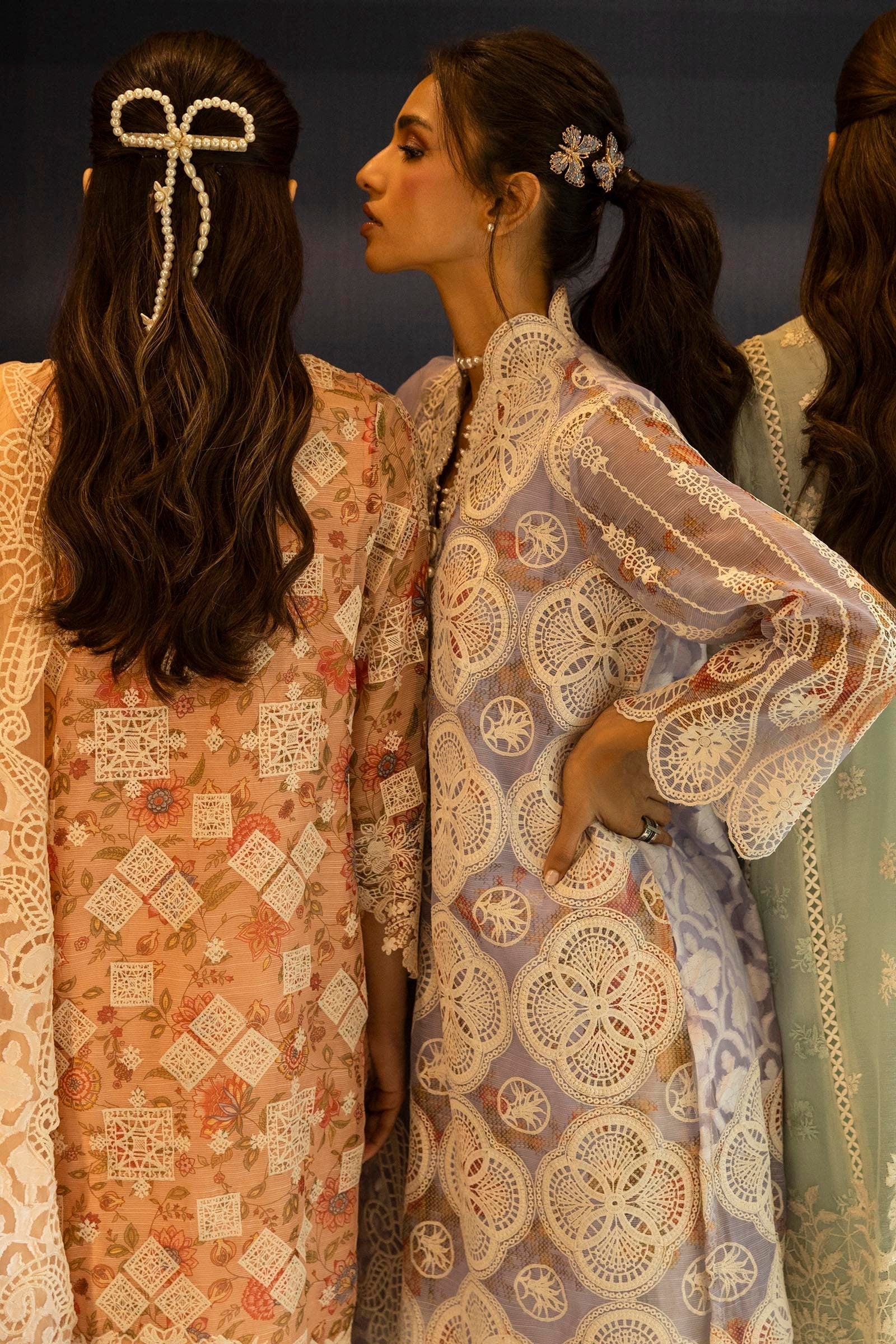 Stitched Embroidered Suit