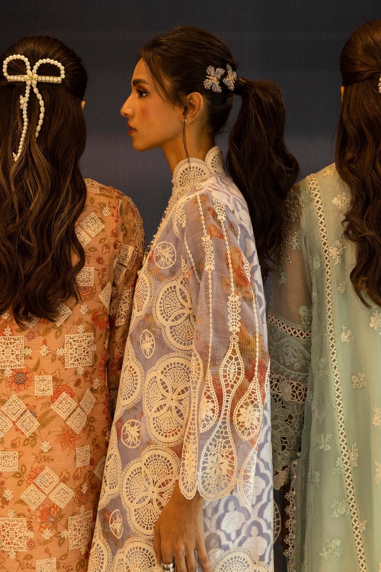 Stitched Signature Shirt + Bottom + Dupatta