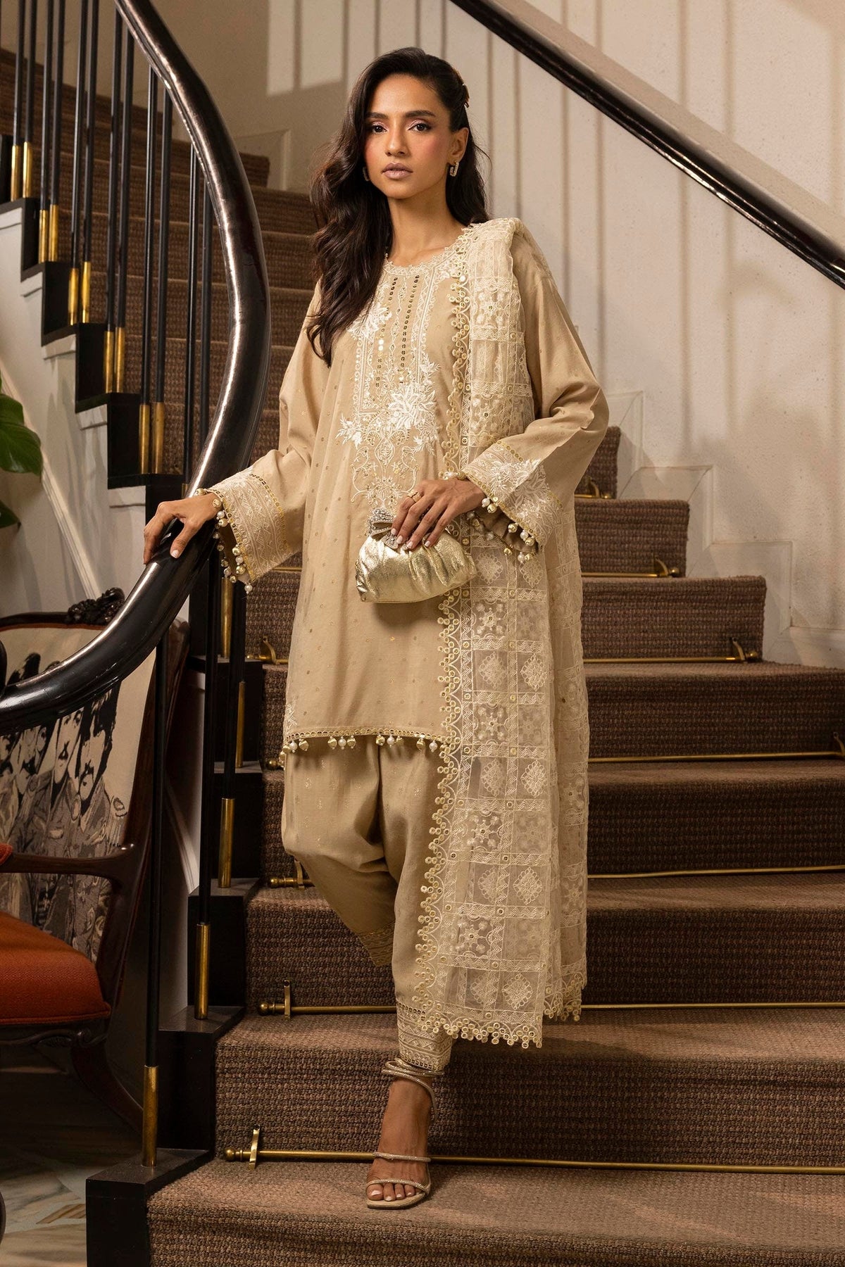 Stitched Jacquard Shirt