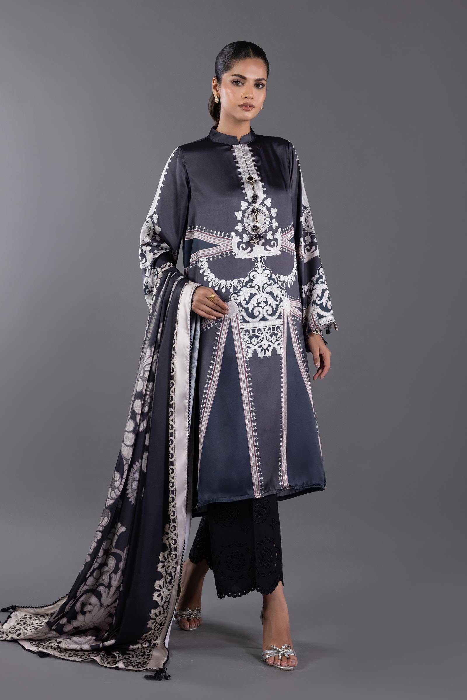 Stitched Shirt + Dupatta
