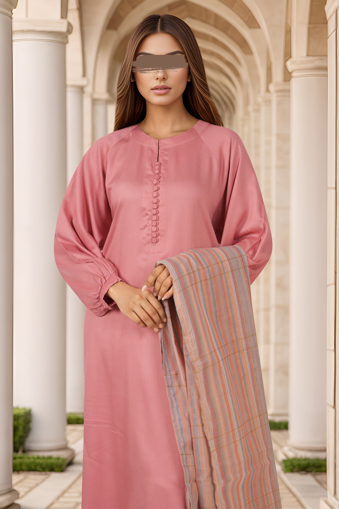 Zari Strip Dupatta57671