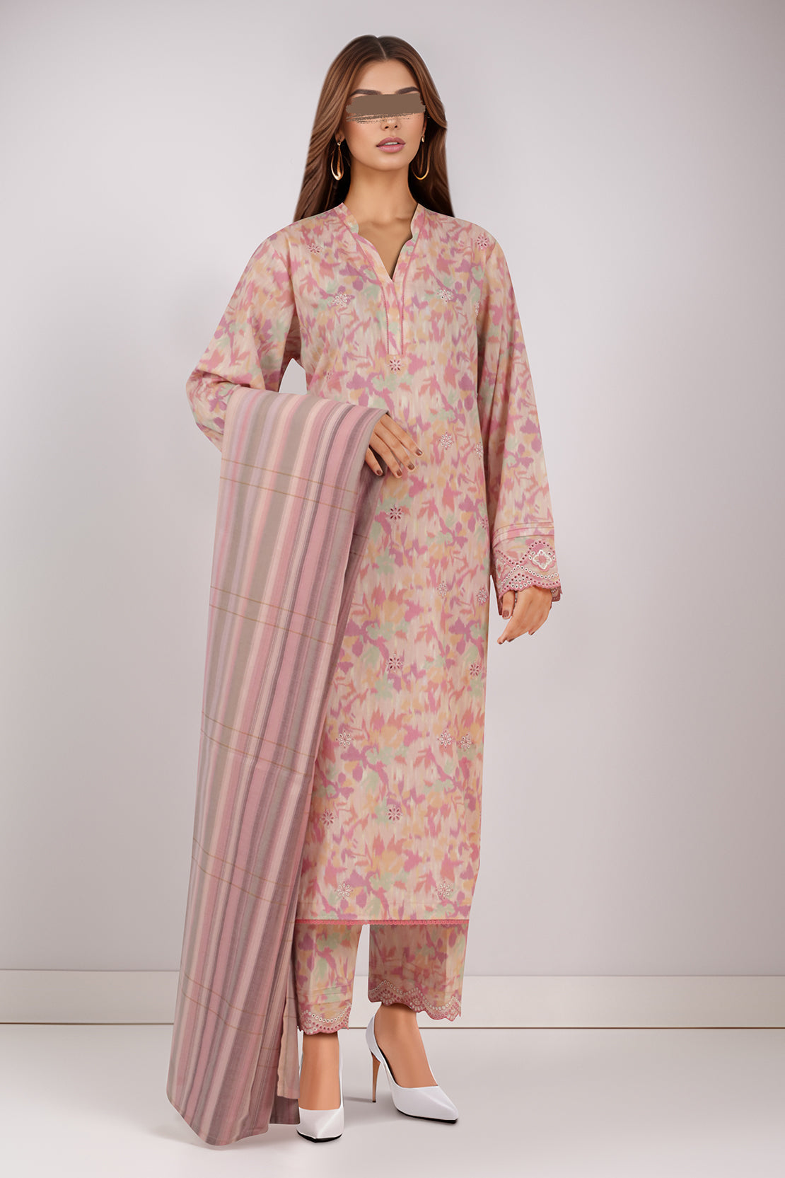 Zari Strip Dupatta60891