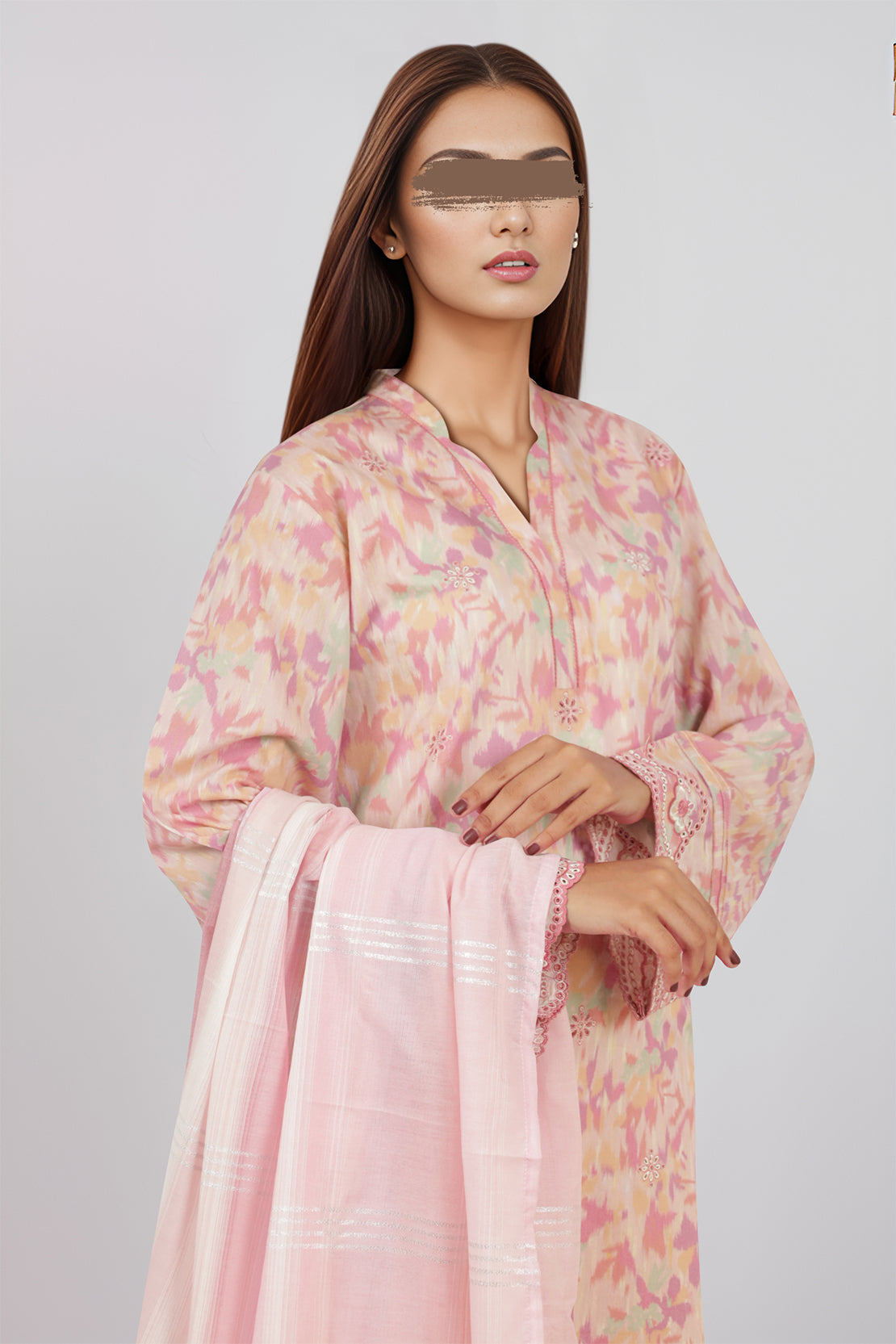 Zari Strip Dupatta62654