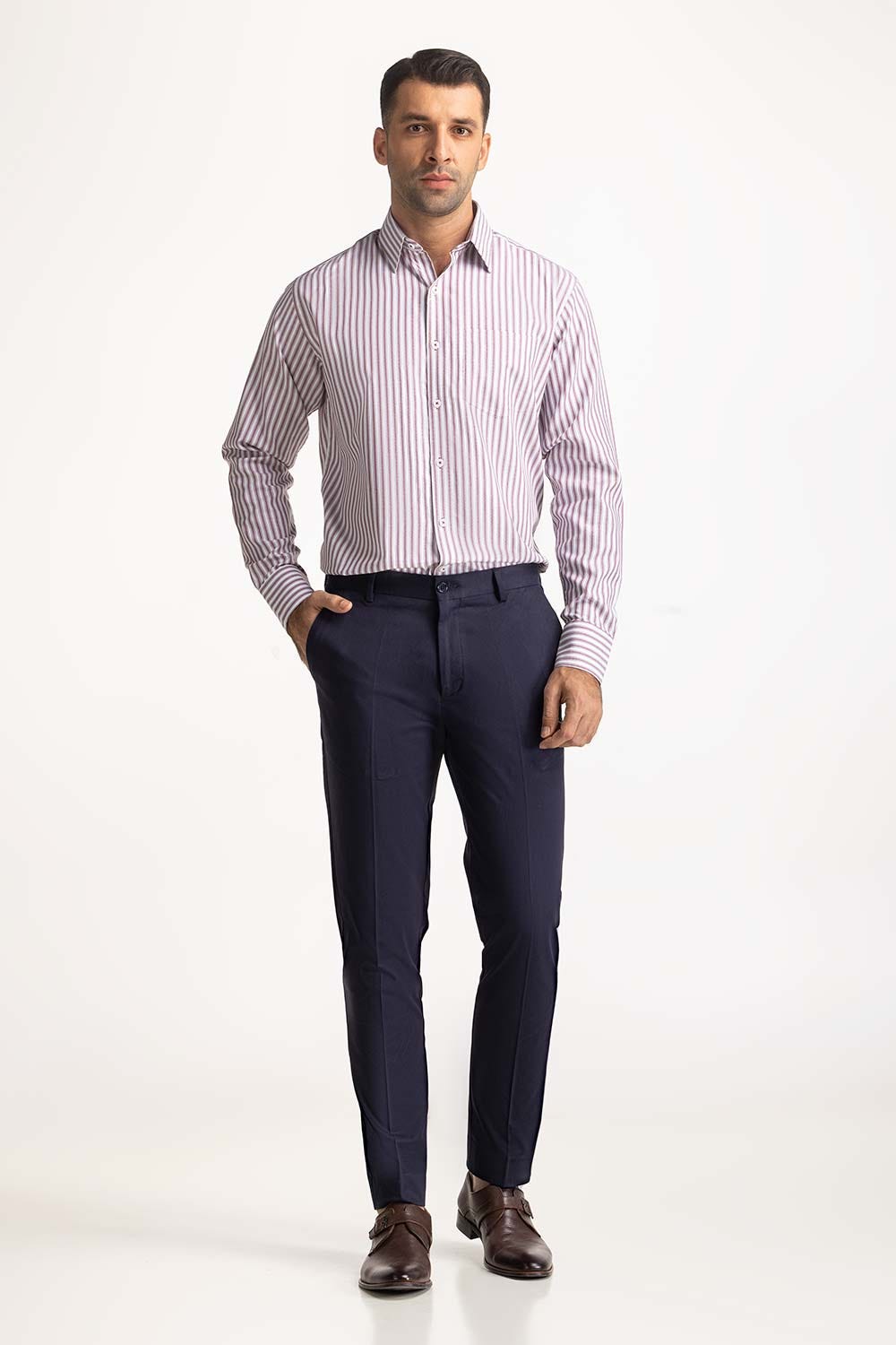 Stripe Formal Shirt