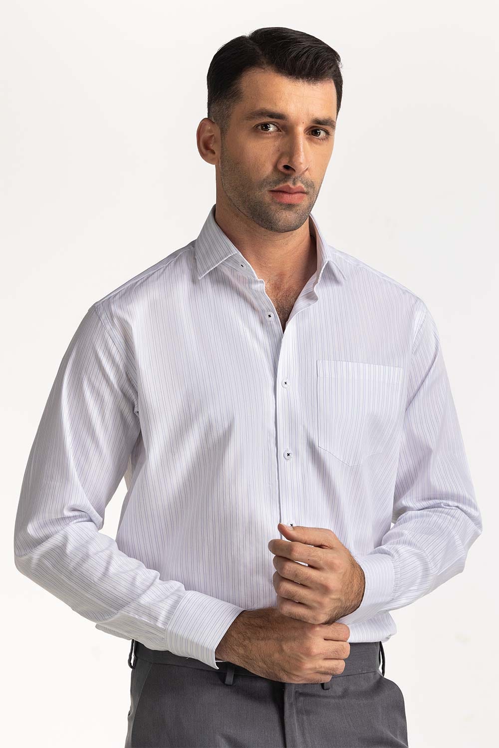 Stripe Formal Shirt