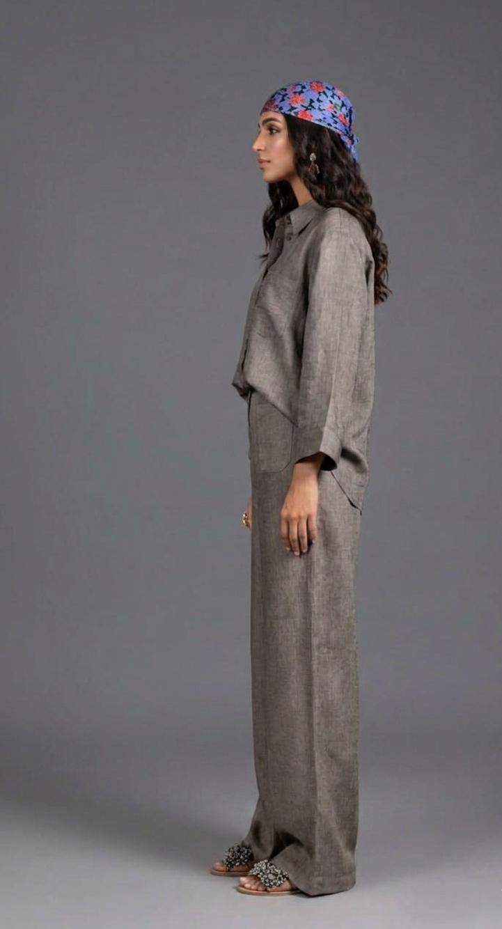 Taupe Cotton Co-ord set