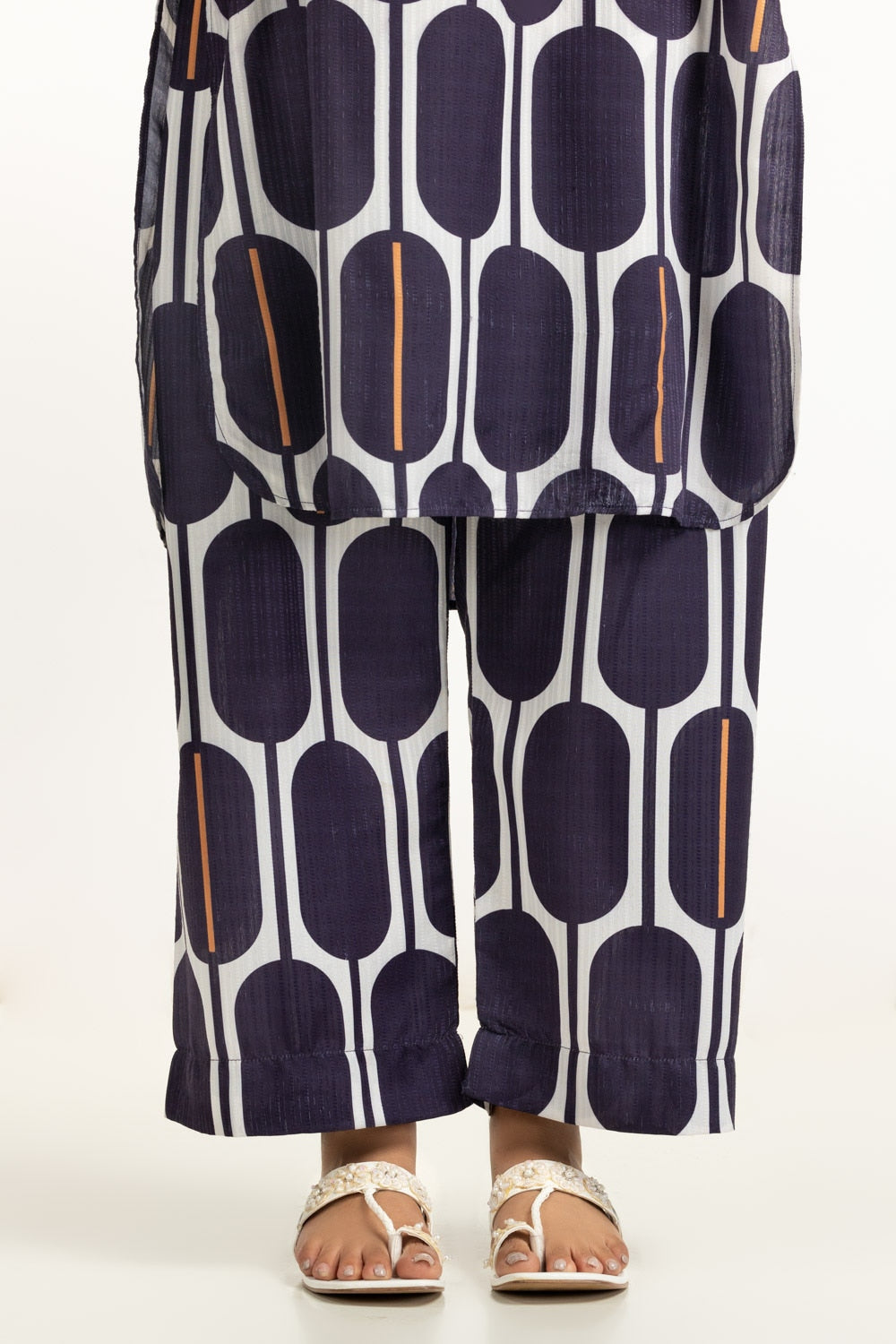 Textured Dobby Printed Co-Ord Set