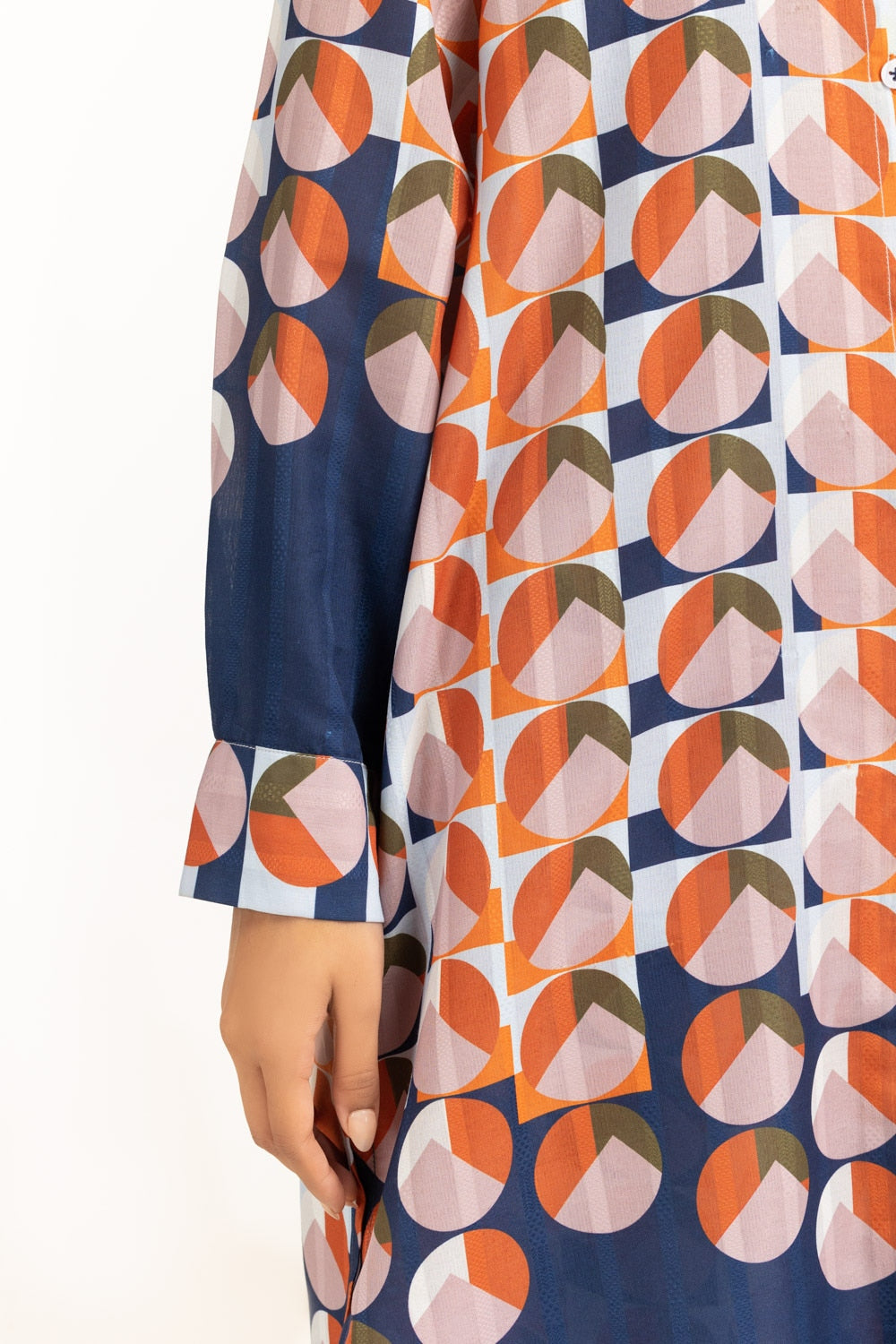 Textured Dobby Printed Co-Ord Set