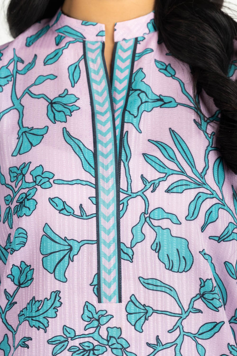 Textured Dobby Printed Shirt