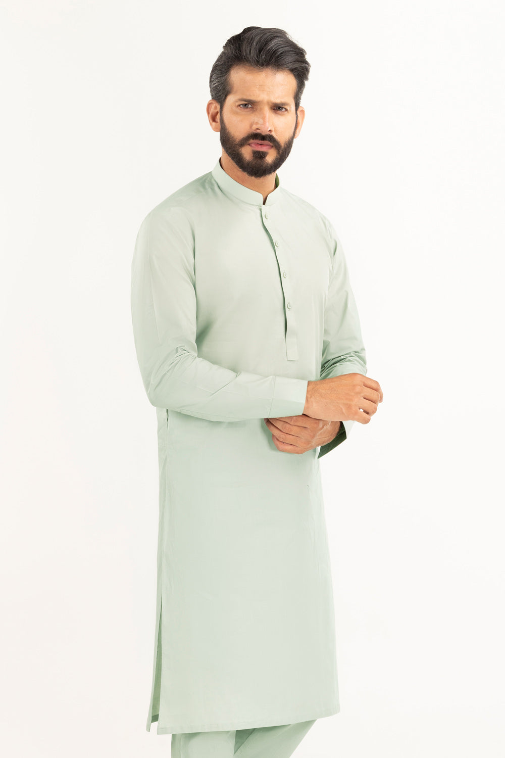 Titanium Latha Unstitched Fabric Cotton-Lf
