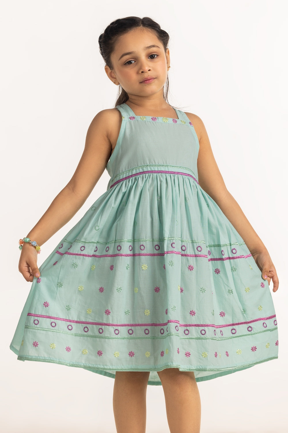 Toddler Girls Embroidery Top