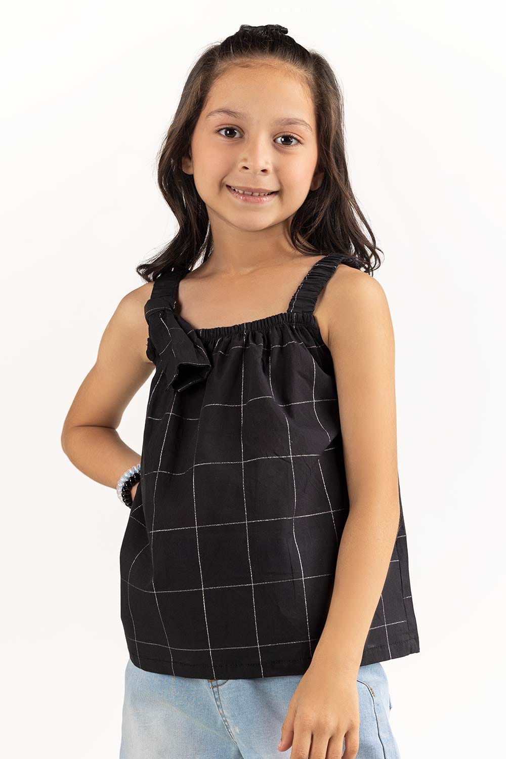 Toddler Girl Black Blouse