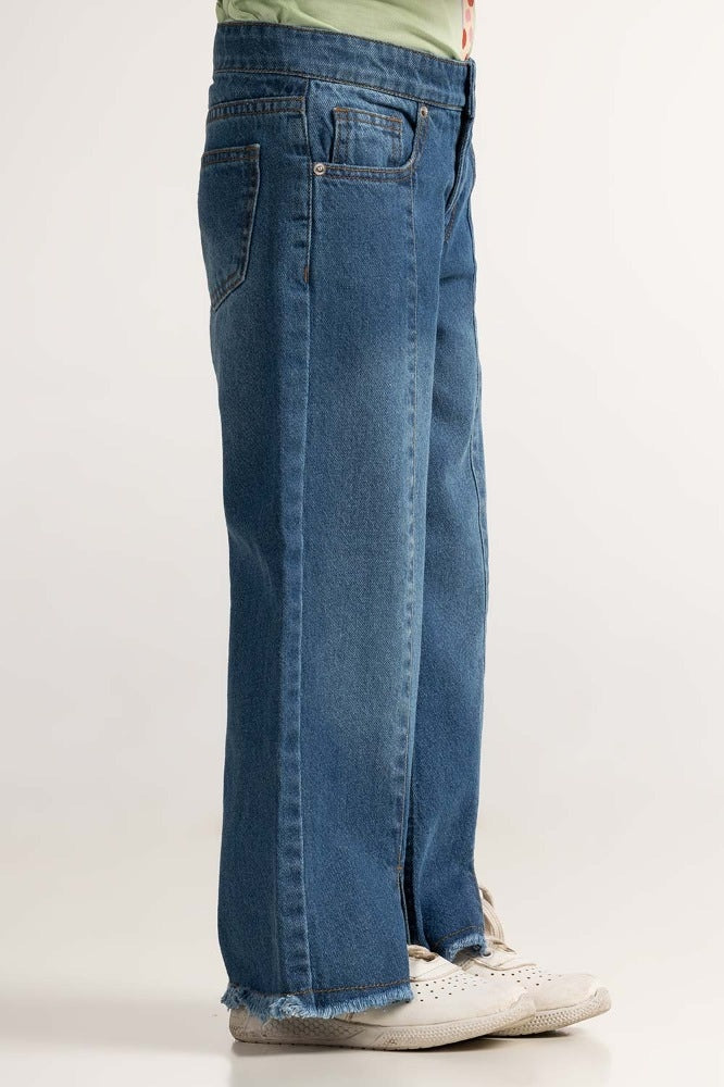 Toddler Girl Blue Basic Jeans