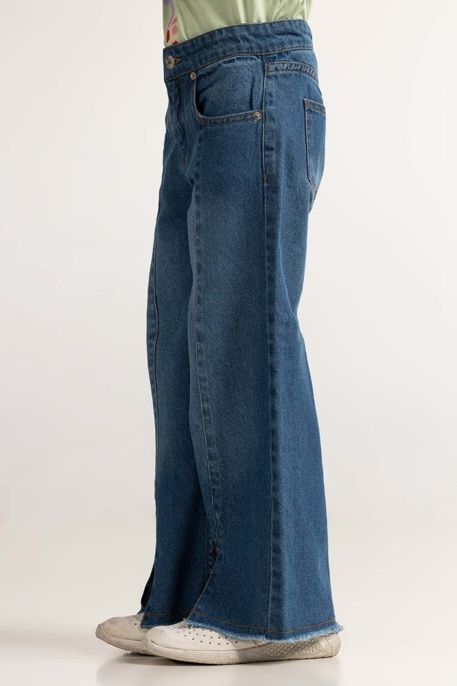 Toddler Girl Blue Basic Jeans