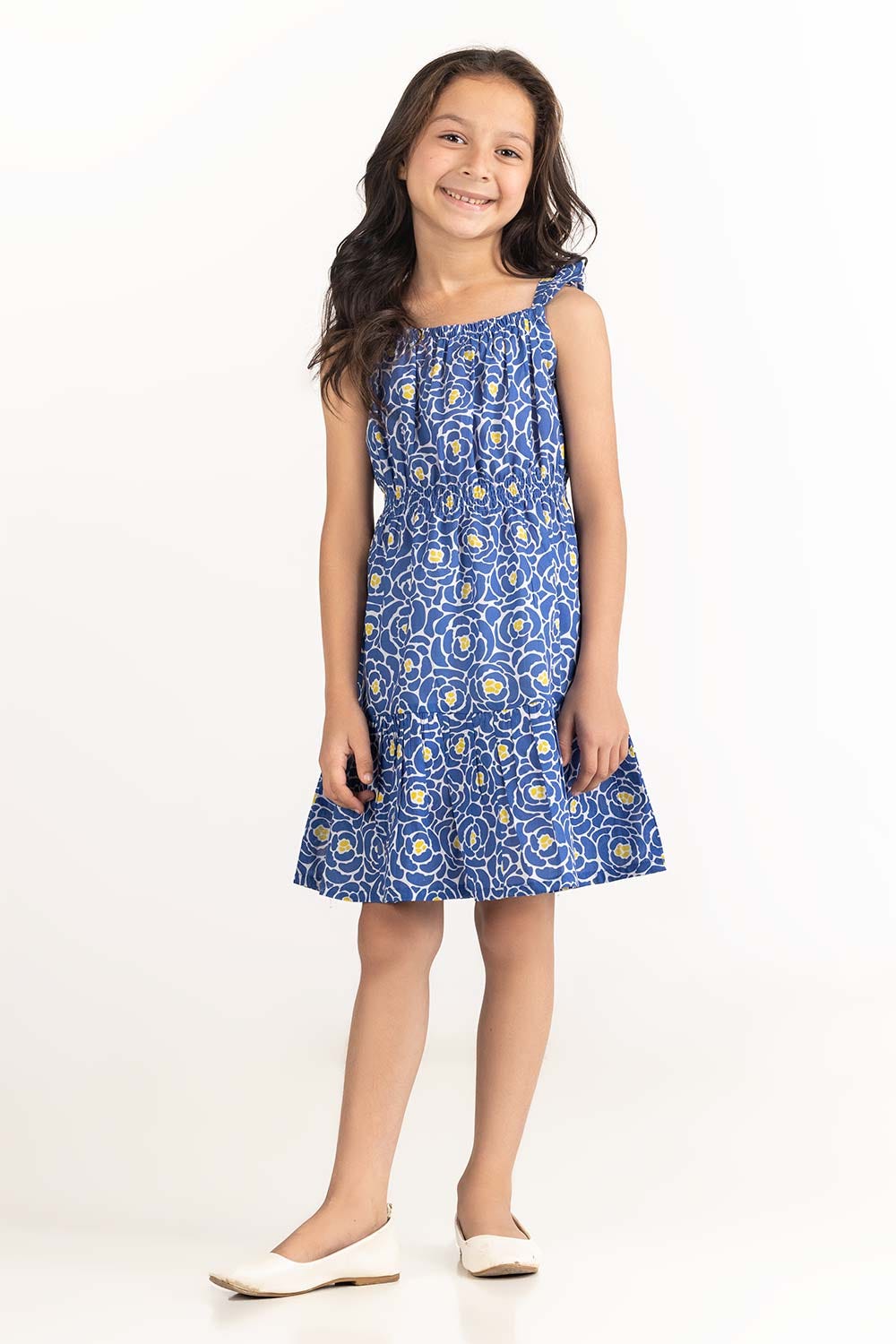 Toddler Girl Blue Dress