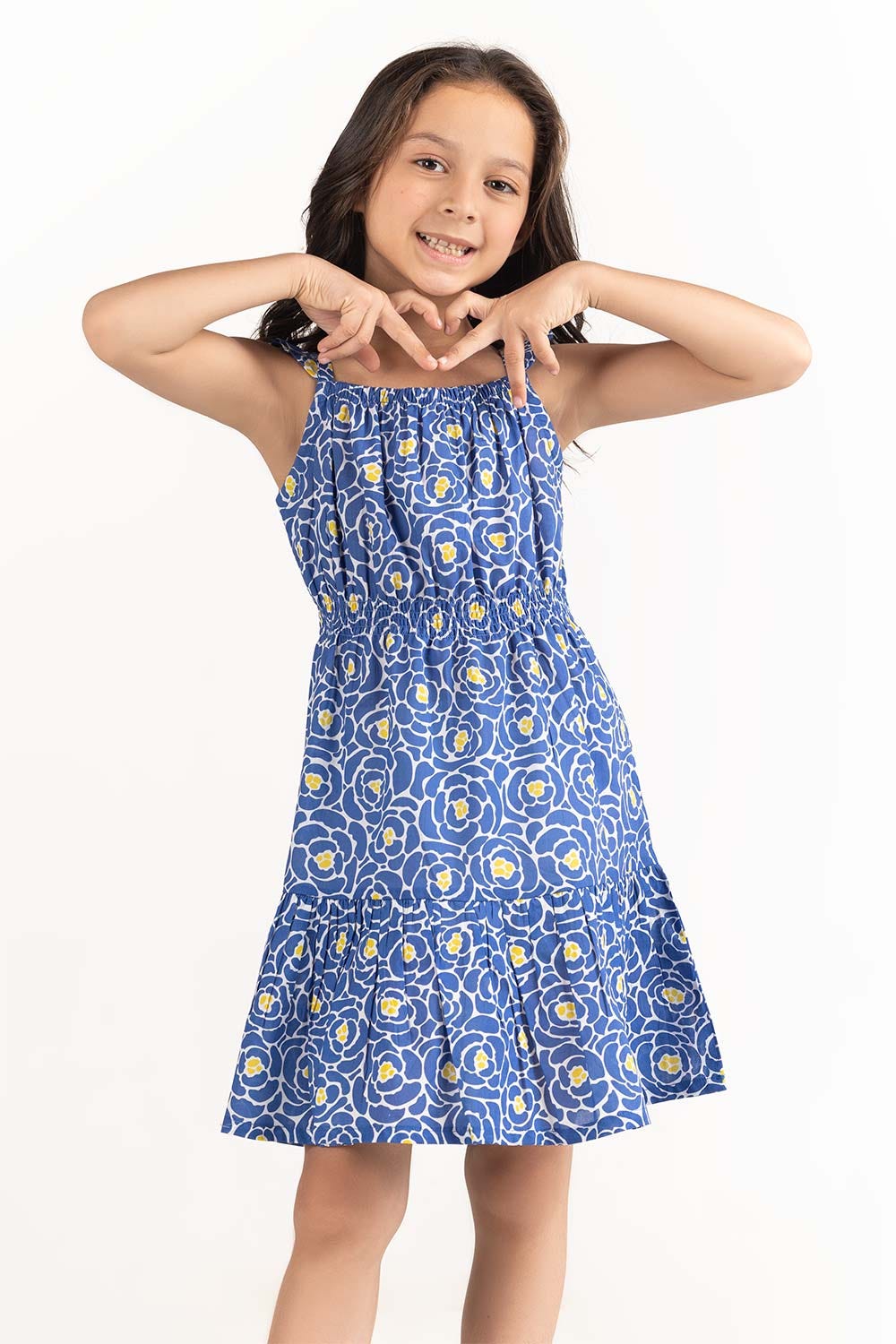 Toddler Girl Blue Dress