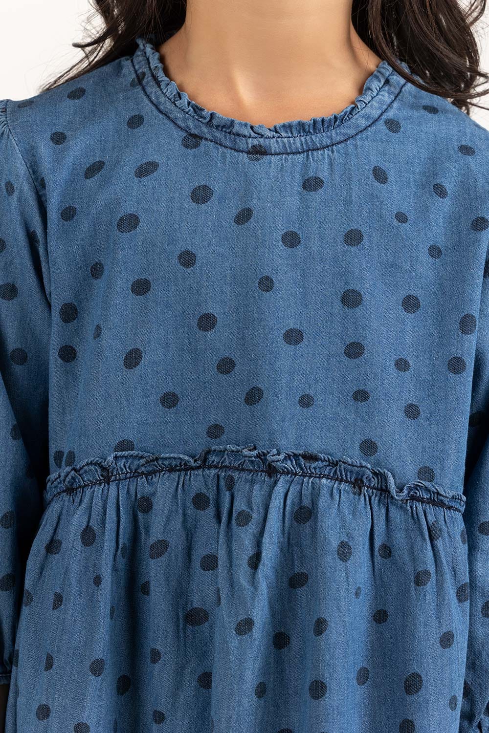 Toddler Girl Blue Dress