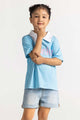 Toddler Girl Light Bllue Printed Tee