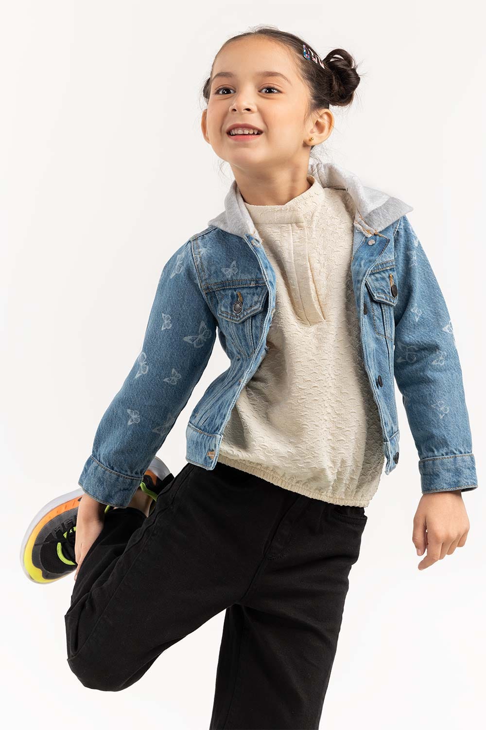 Toddler Girl Light Blue Denim Jacket