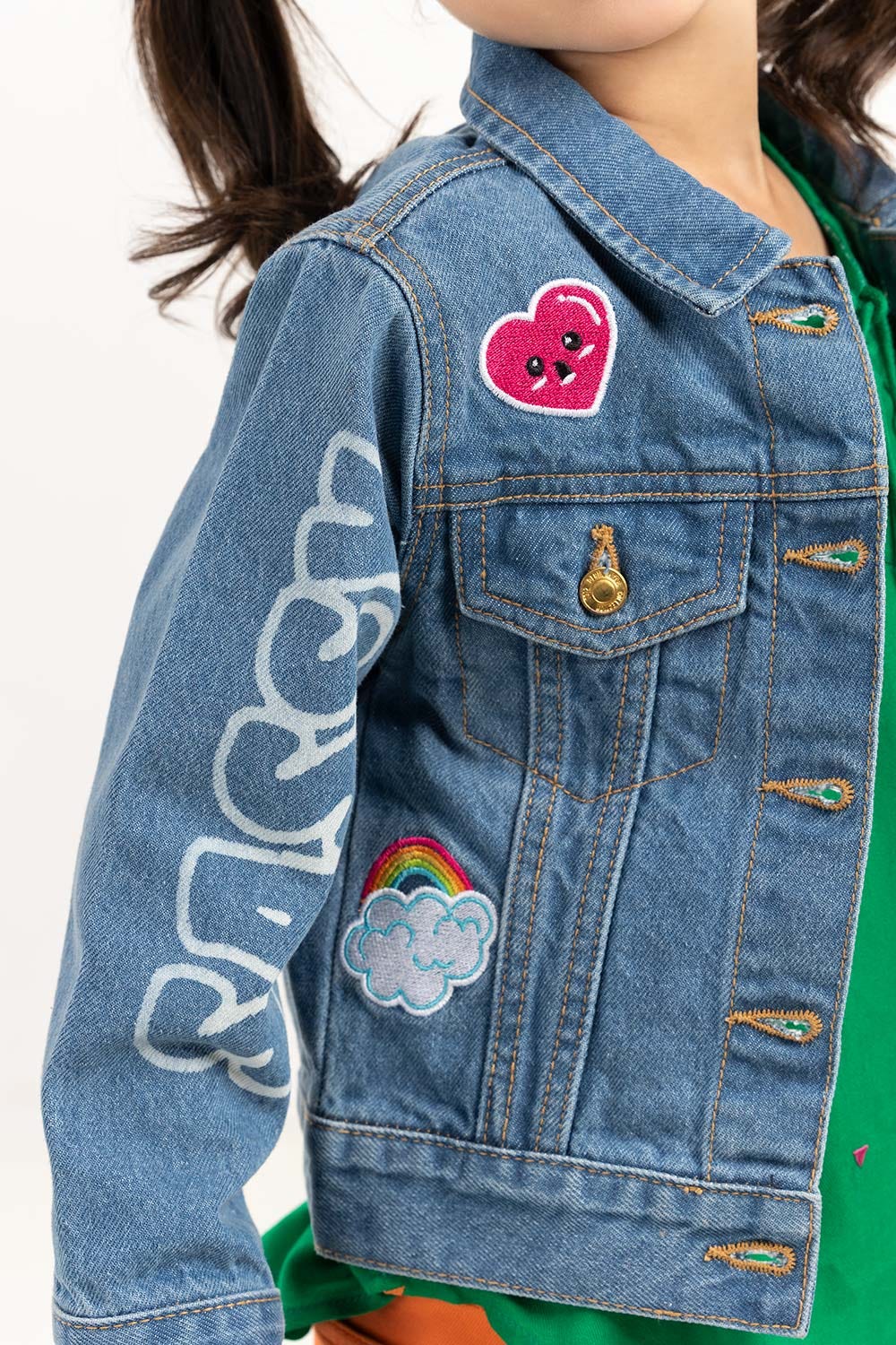 Toddler Girl Light Blue Denim Jacket