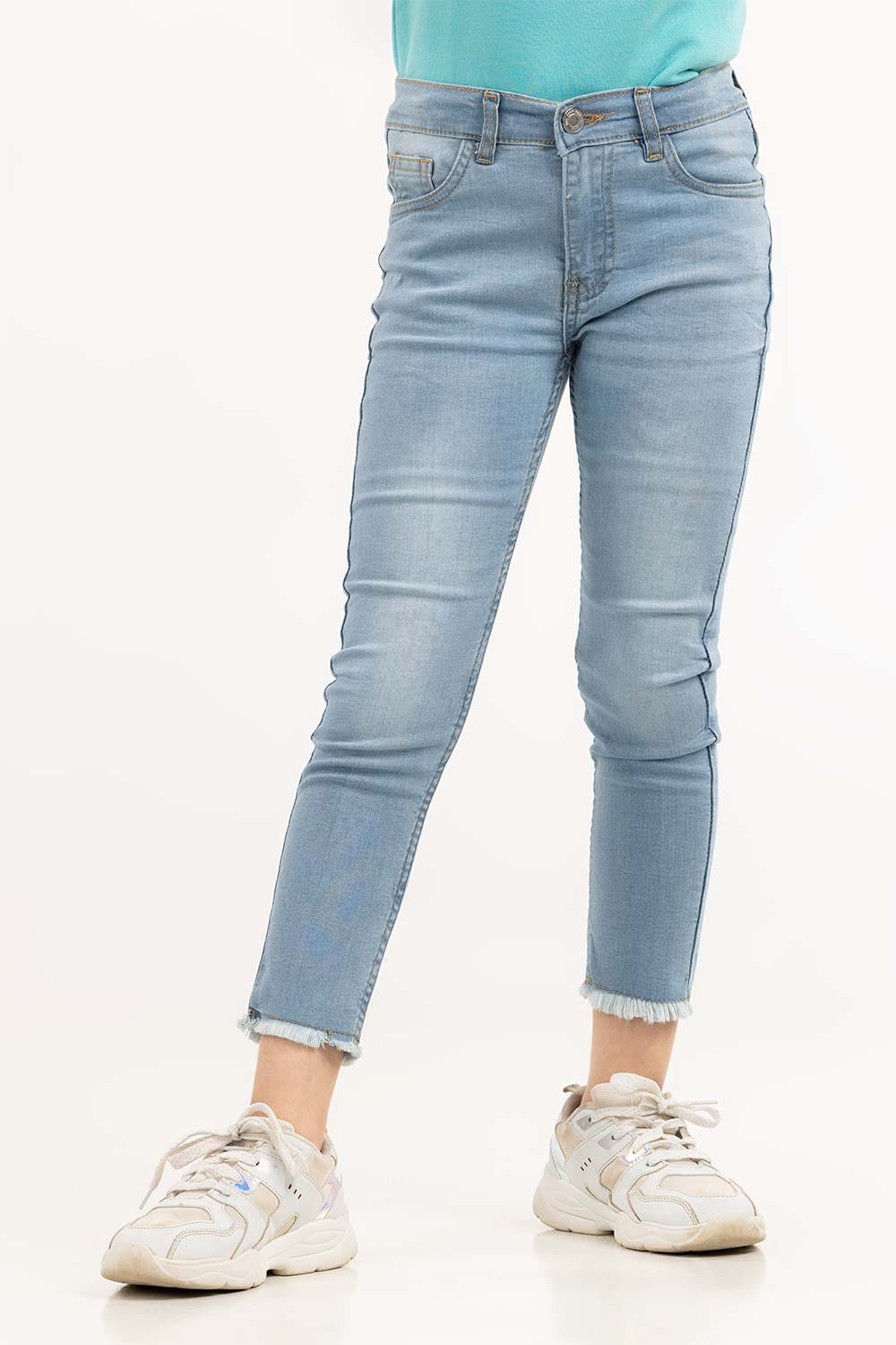 Toddler Girl Light Blue Jeans