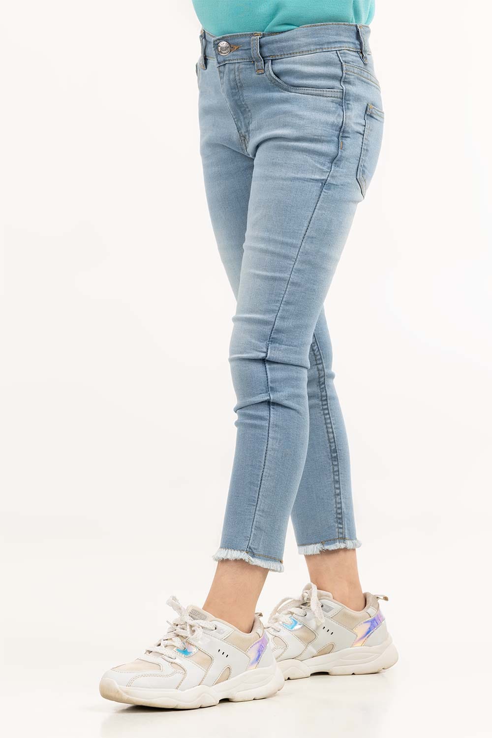 Toddler Girl Light Blue Jeans