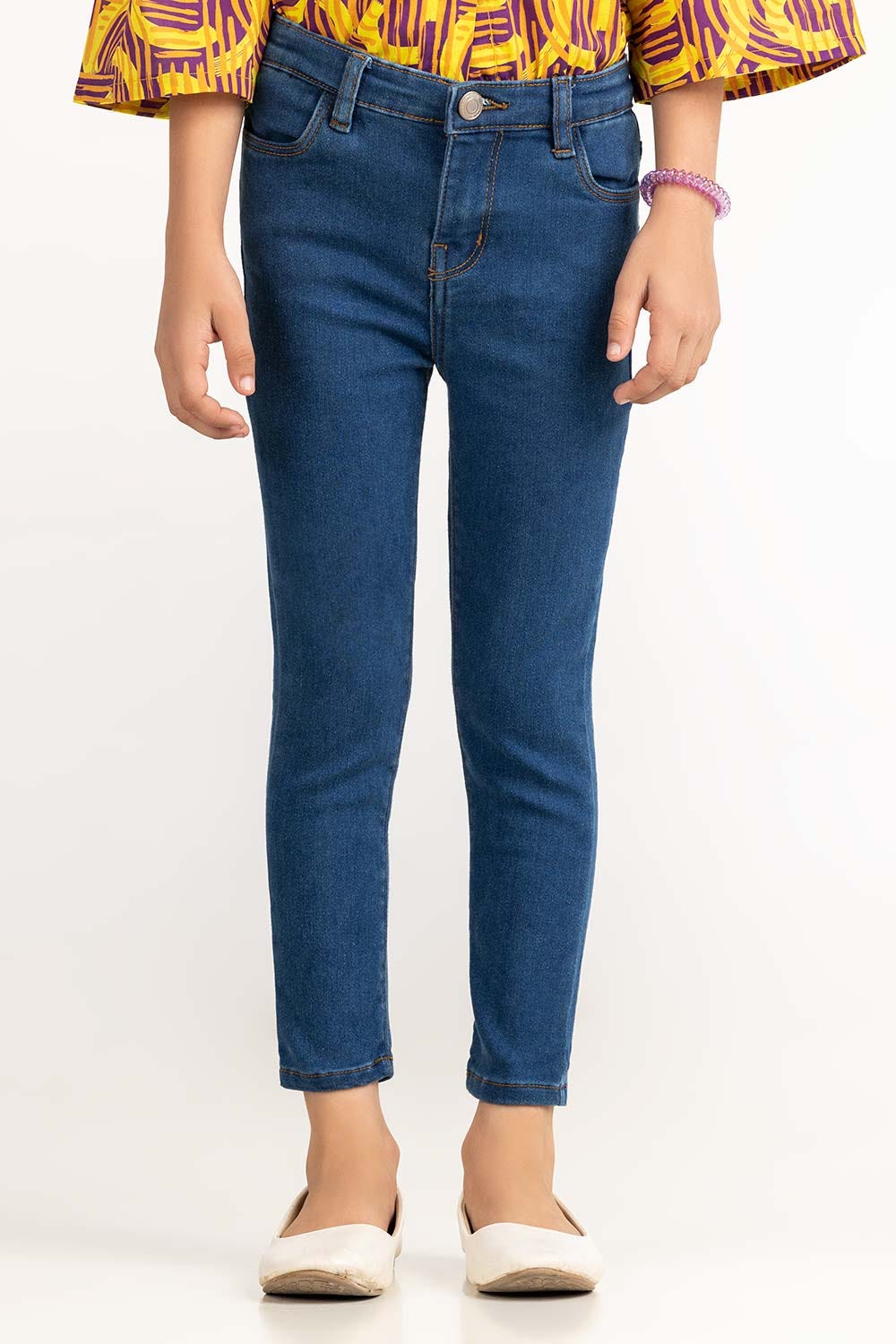 Toddler Girl Medium Blue Jeans