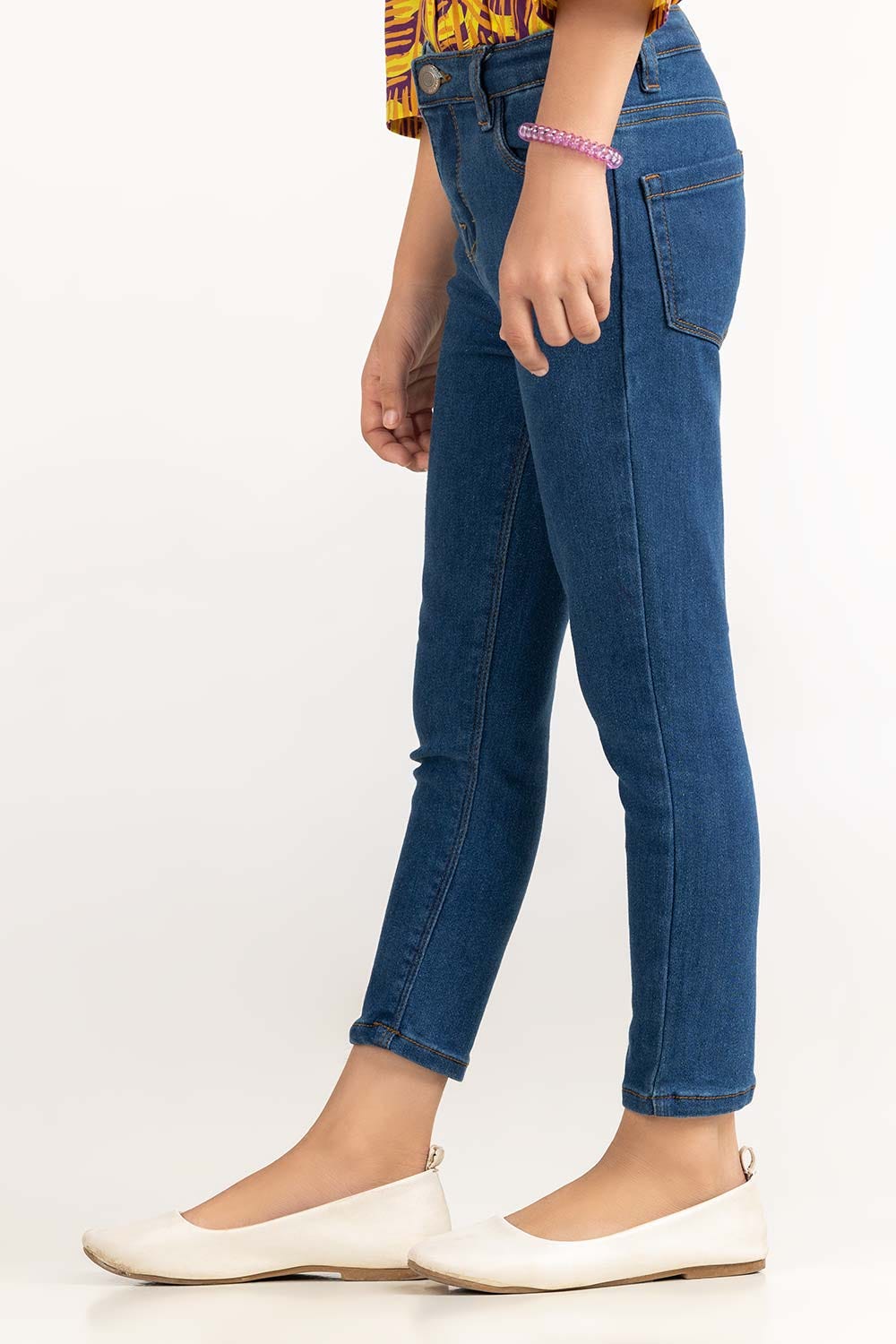 Toddler Girl Medium Blue Jeans