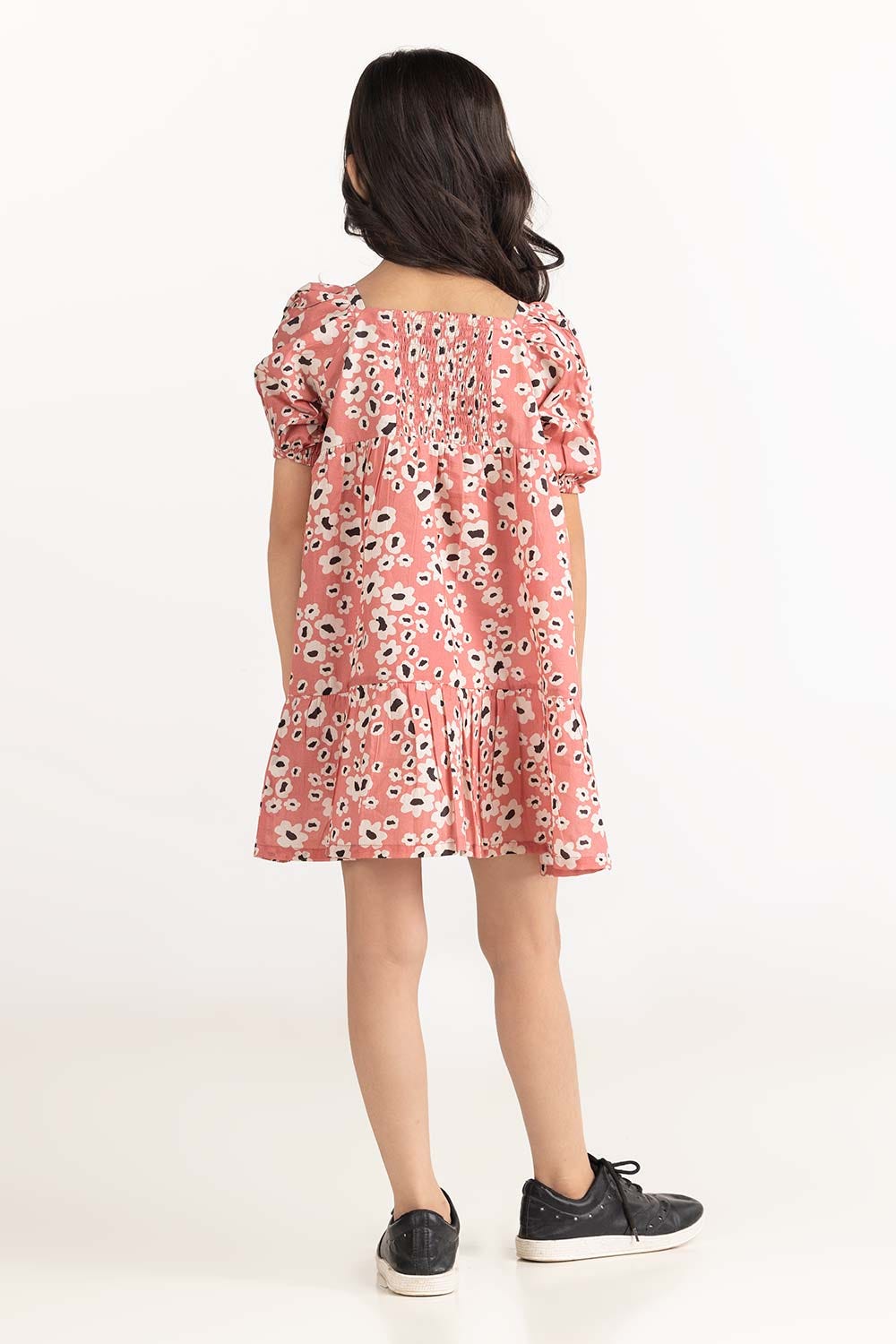 Toddler Girl Orange Dress