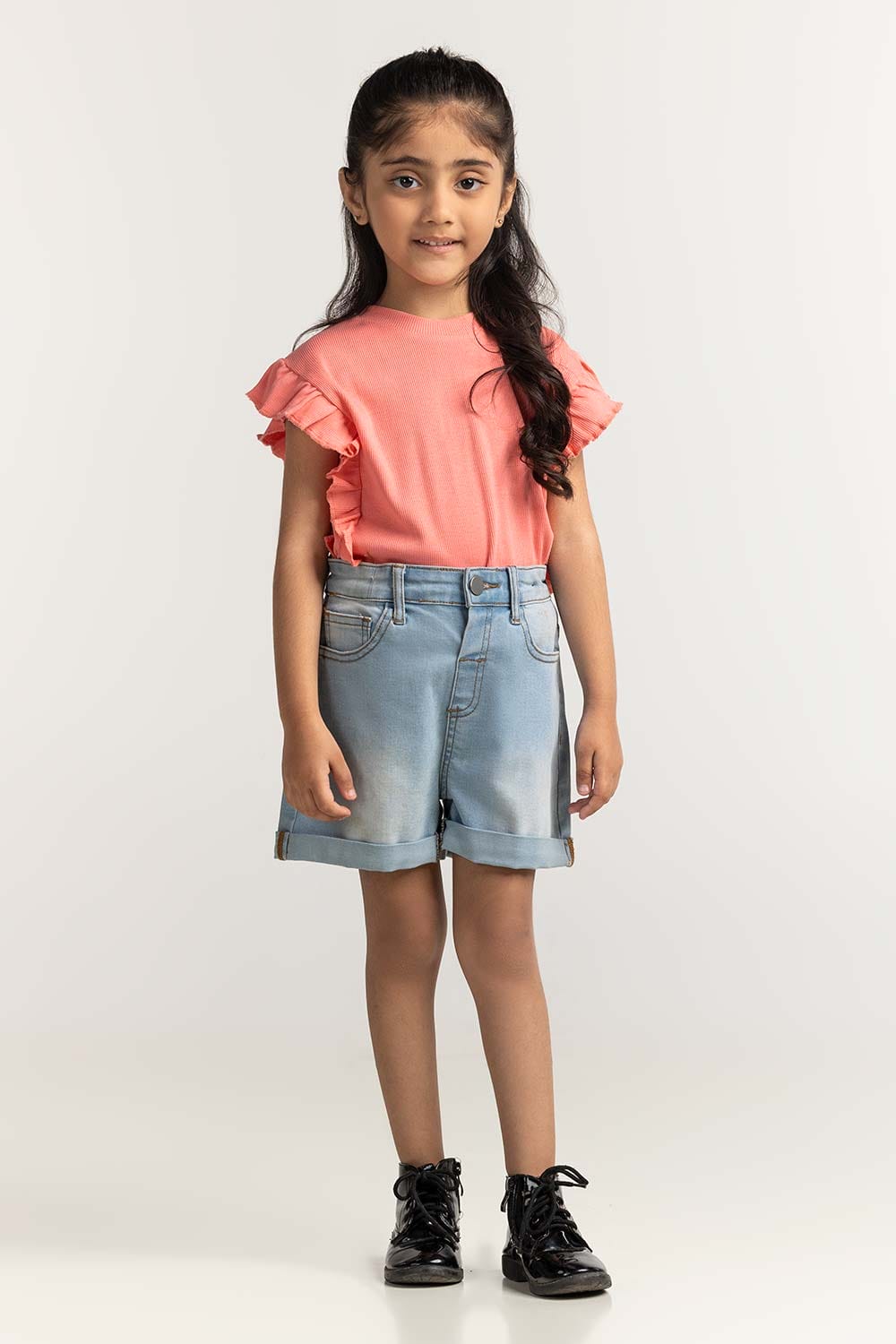 Toddler Girl Pink Printed Tee