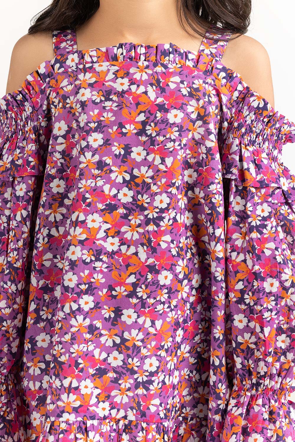 Toddler Girl Purple Blouse