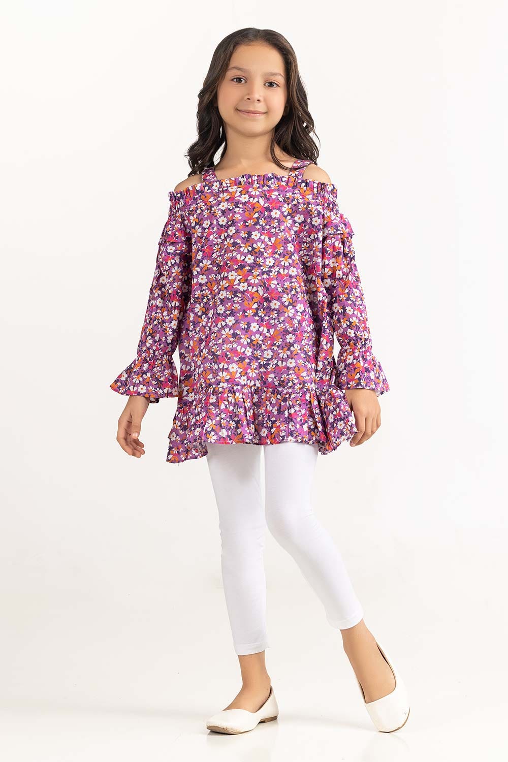 Toddler Girl Purple Blouse