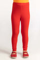 Toddler Girl Red Knit Bottom Trouser