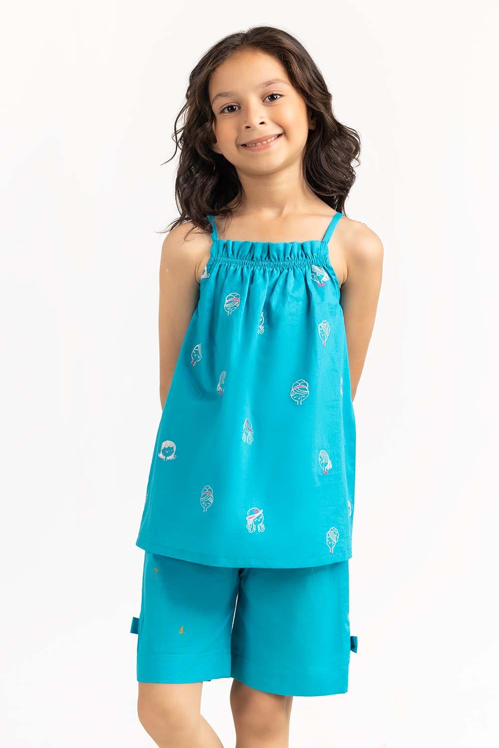 Toddler Girl Turquoise Blouse