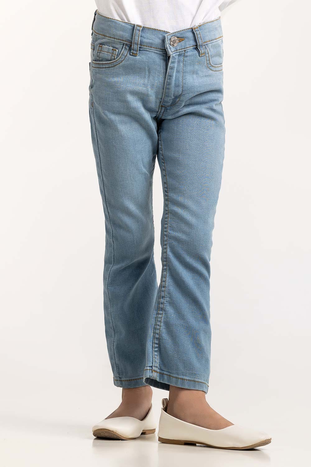 Toddler Girl Light Blue Jeans