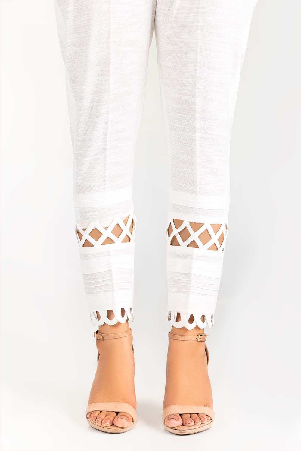 Off-White Khaddar Trouser
