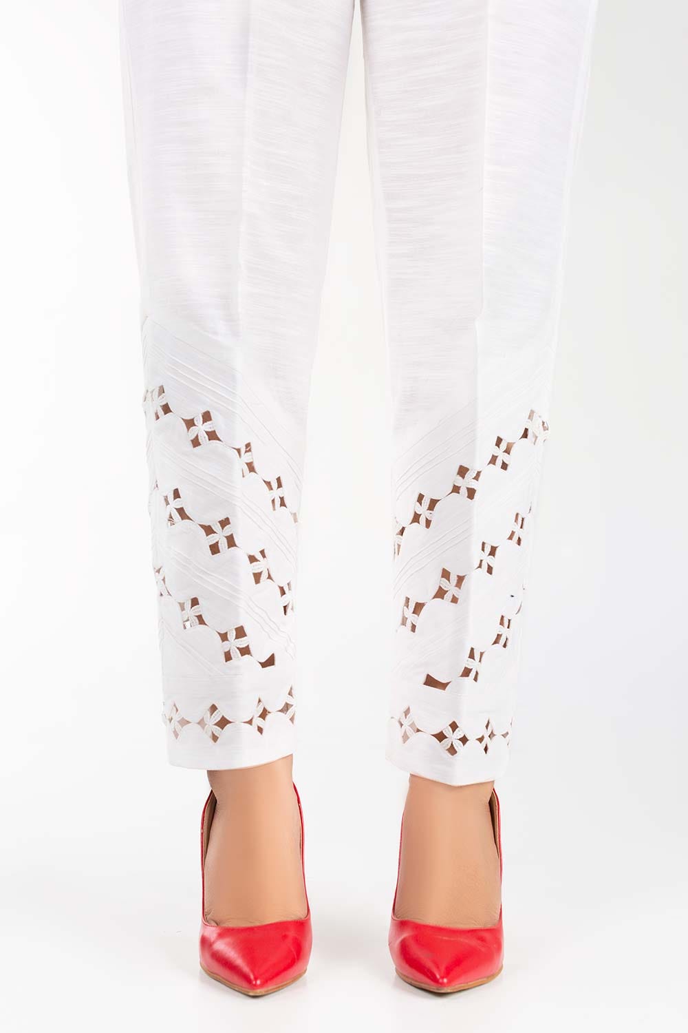 Off-White Khaddar Trouser