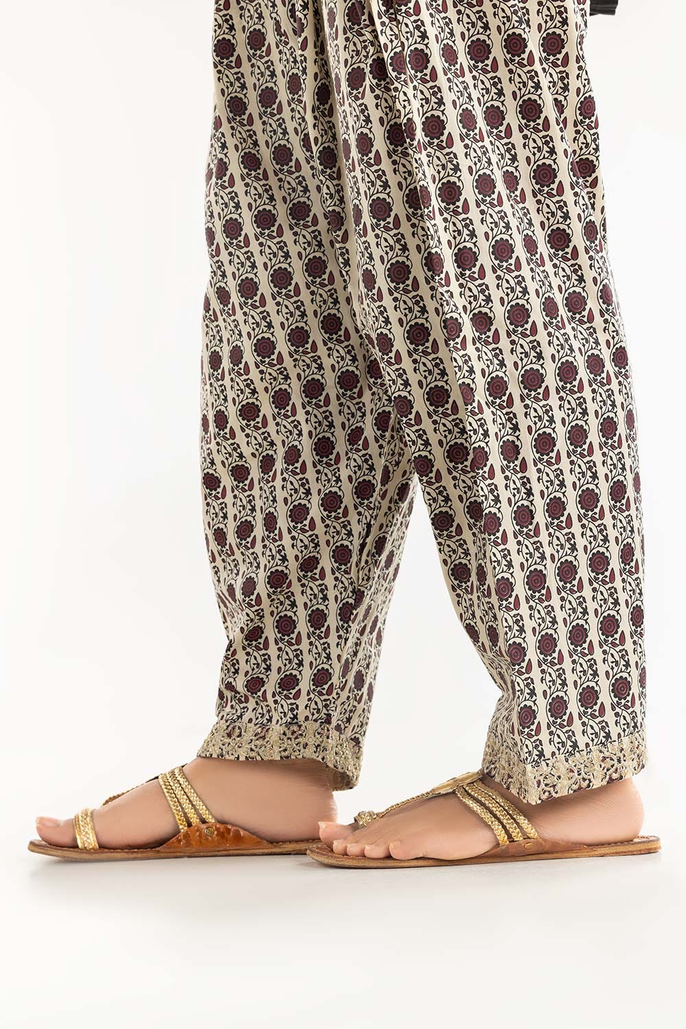 Screen Printed Cambric Shalwar
