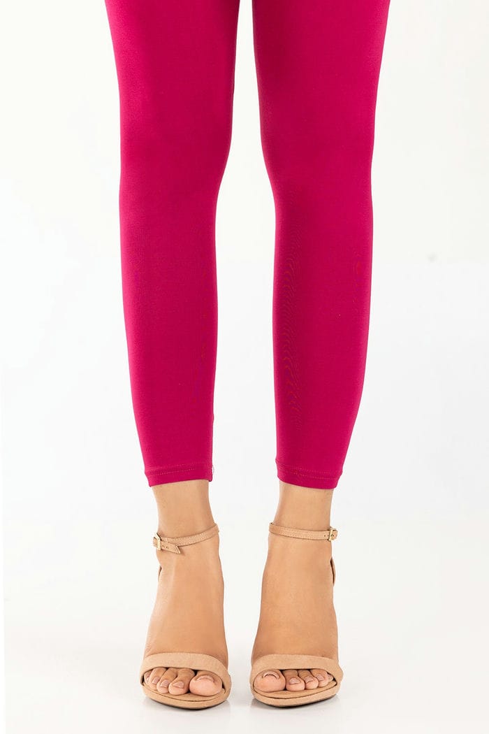 Hot Pink Jersey Tights