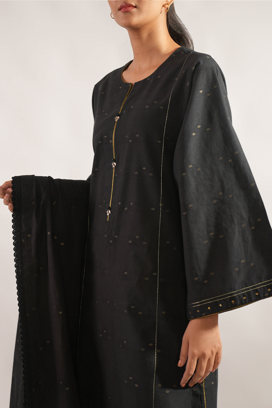 Unstitched Jacquard Cotton 3 Piece88186