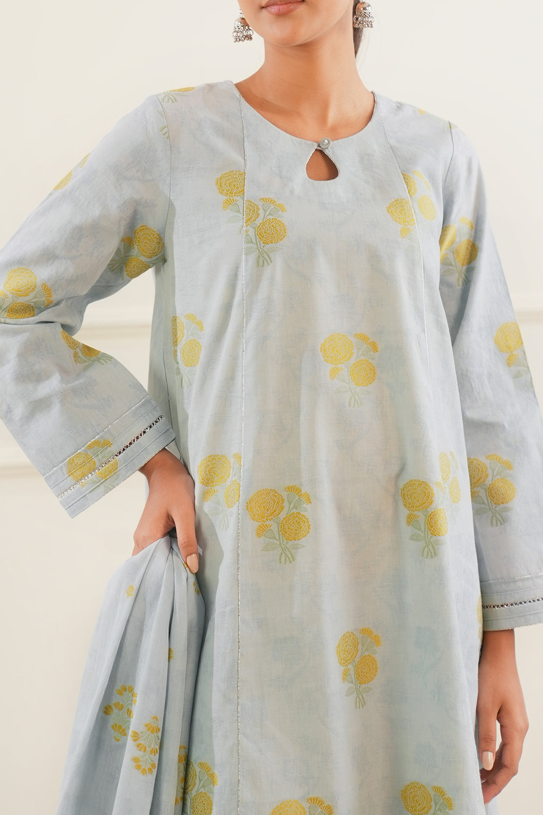Unstitched Jacquard Cotton 3 Piece80287